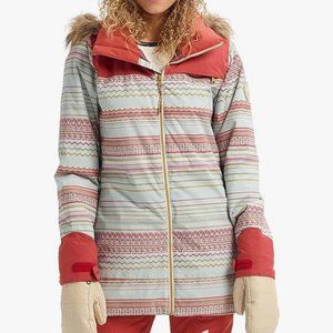 Burton Womens Lelah Jacket With Removable Fur Trim